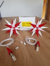 herrnhuter stern 13 cm Konvolut rot/weiß