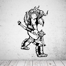 Wandtattoo Wikinger mit