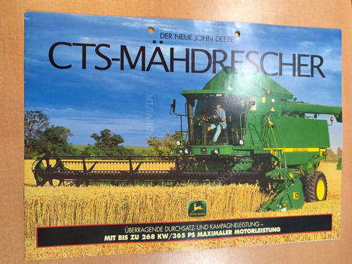 Prospekt cts mähdrescher john - prospekt,