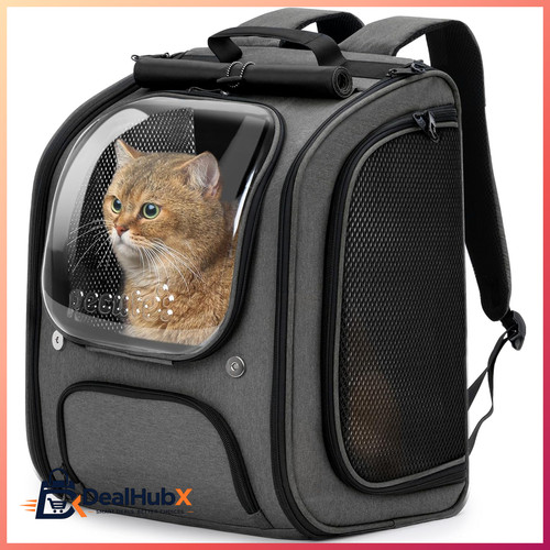 Katzenrucksack ergonomie grau - katzenrucksack,