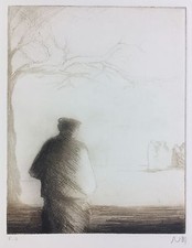 Werner Lichtner-Aix " " , Original, Grafik, Radierung