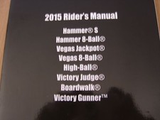 Owner s manual Fahrerhandbuch VICTORY Hammer Vegas Judge Boardwalk Gunner 2015