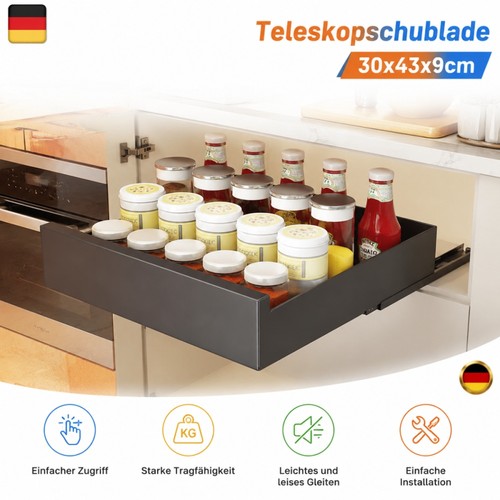 Teleskopschublade ausziehbar
