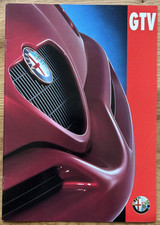 ALFA ROMEO GTV • 1995 • Prospekt  +  Beilage • V6 TB*2.0 T.Spark 16V