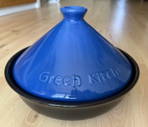 Tajine blau neu green - tajine,, blau,