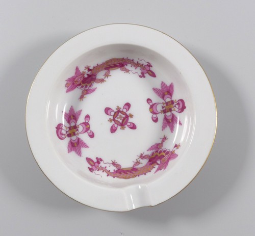 Meissen aschenbecher rund - aschenbecher,