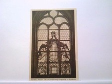 AK Eichstätt/Bayern, Madonna mit dem Schutzmantel, Glasgemälde im Mortuarium, Un