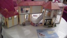 Playmobil Schule 4324 mit Inventar ohne OVP Kopie Bauanleitung Turnhalle 4325