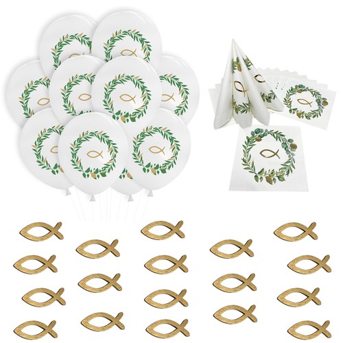 Deko set für hochzeit taufe - deko,