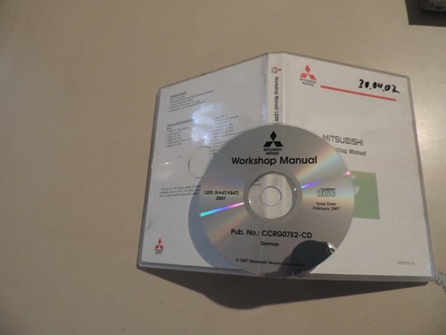 Werkstatthandbuch mitsubishi - werkstatthandbuch,