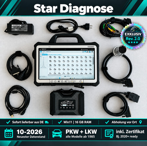 Mercedes star diagnose - star, c6