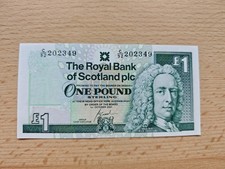 £1 Pounds Royal Bank of Scotland 1.10.2001! Sehr gut! New!