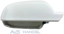 Original Audi A5 8F A3 8P A4 B8 Spiegelkappe Vorne rechts Weiß 8F0857527