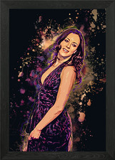 Jasmin Wagner gerahmtes