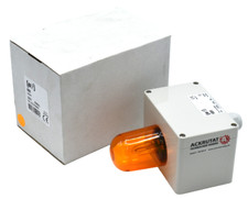 AE&T WBR Warnblitzleuchte Blitzleuchte Amber 230V Leuchte Signalleuchte