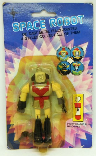 Space robot die cast - space,