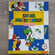 Super Mario World Der Offizielle Spieleberater von Nintendo Lösungsbuch Guide