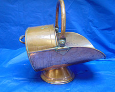 Kupfer Kohle Schaufel Asche