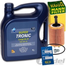 MANN ÖLFILTER+5W30 ÖL für