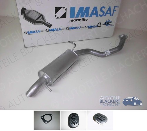 Imasaf auspuff endtopf zub - auspuff, endtopf+zub