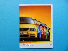 Prospekt / Katalog / Broschüre / Mappe - VW Polo (Typ 6N) Colour Concept - 05/97