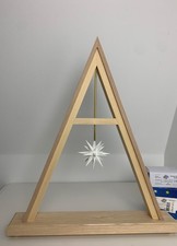 Lichterspitze NEU Herrnhuter Stern weiss Echte Handarbeit