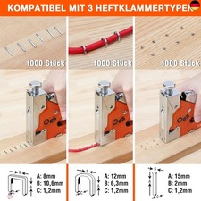ValueMax Hand Stapler Set, 3