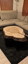 Couchtisch Baumstamm Tisch Baumscheiben Ca.120cm