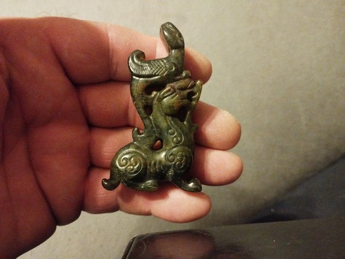 Phönix drache glücksstein - phönix,