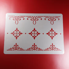 A3 Schablone 3 Bordüren