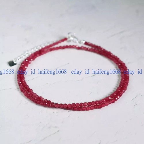 Rot spinell choker zart perlen - rot,