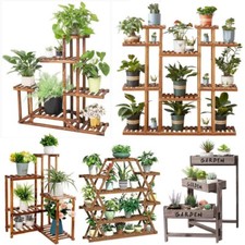 Blumen Regal Holz Blumentreppe