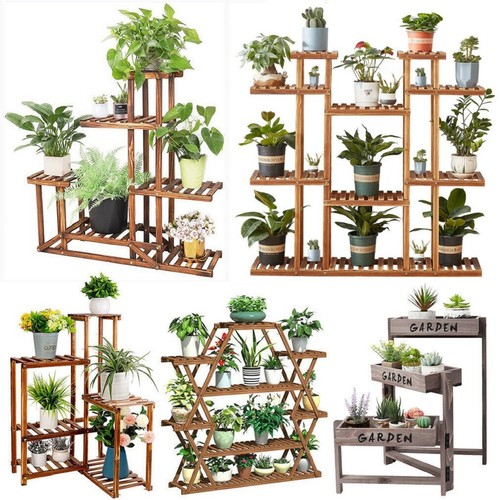 Blumen regal holz blumentreppe - regal,