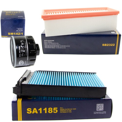 Inspektionspaket filterset sct - inspektionspaket,