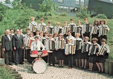 Musikanten Kinder Harmonikafreunde Frankenwald Schlagzeug 
