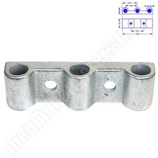 3-fach Seitenwandhalter aus