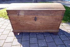 Truhe, Runddeckel, Eiche