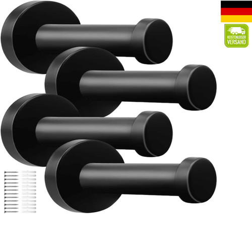 4er set garderobenhaken - 4er,