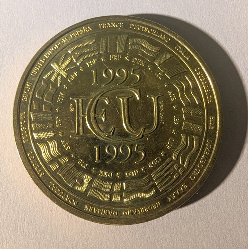 Medaille frankreich ecu - ecu, europa