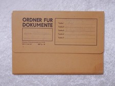 DDR Ordner für Dokumente -