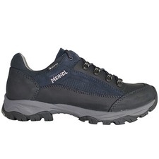 Meindl Atlanta Lady GTX Damen-Wanderschuhe Hiking-Schuhe Leder-Halbschuhe Blau