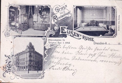Dresden elisens ruhe - dresden-, "elisens