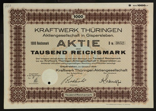 Germany 787 kraftwerk - 787/w&e, -kraftwerk