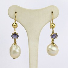 18Kt Gold Yellow Pearl Baroque