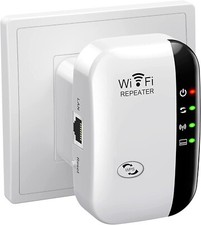 WLAN Verstärker WiFi Extender Booster mit LAN Repeater/AP Modus Internet B26