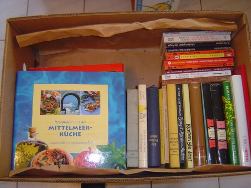 Große kiste bücher - kiste,