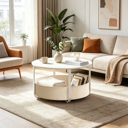 Couchtisch rund beistelltisch - couchtisch,