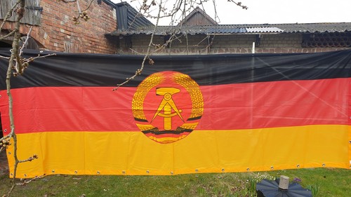 Fahne flagge ddr - flagge, deutschland