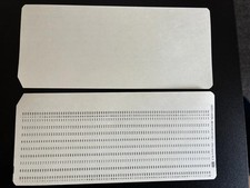 Lochkarten: 30 x Ziffernkarte