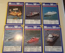 22 x Modell Werft Fachzeitschrift für Schiffsmodellbauer aus den Jahren 1991-96